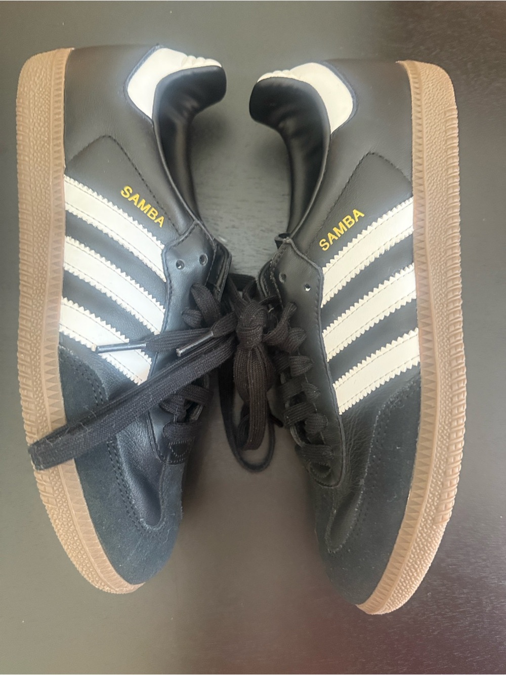 adidas Samba Black White unisex men’s 6, women’s 8